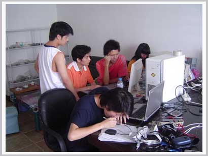 中芝织带专业技术培训中心部分学员学习现场